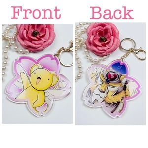 Kero Bag charm accessories Plus Size.
Acrylic keychain with epoxy glitter effect